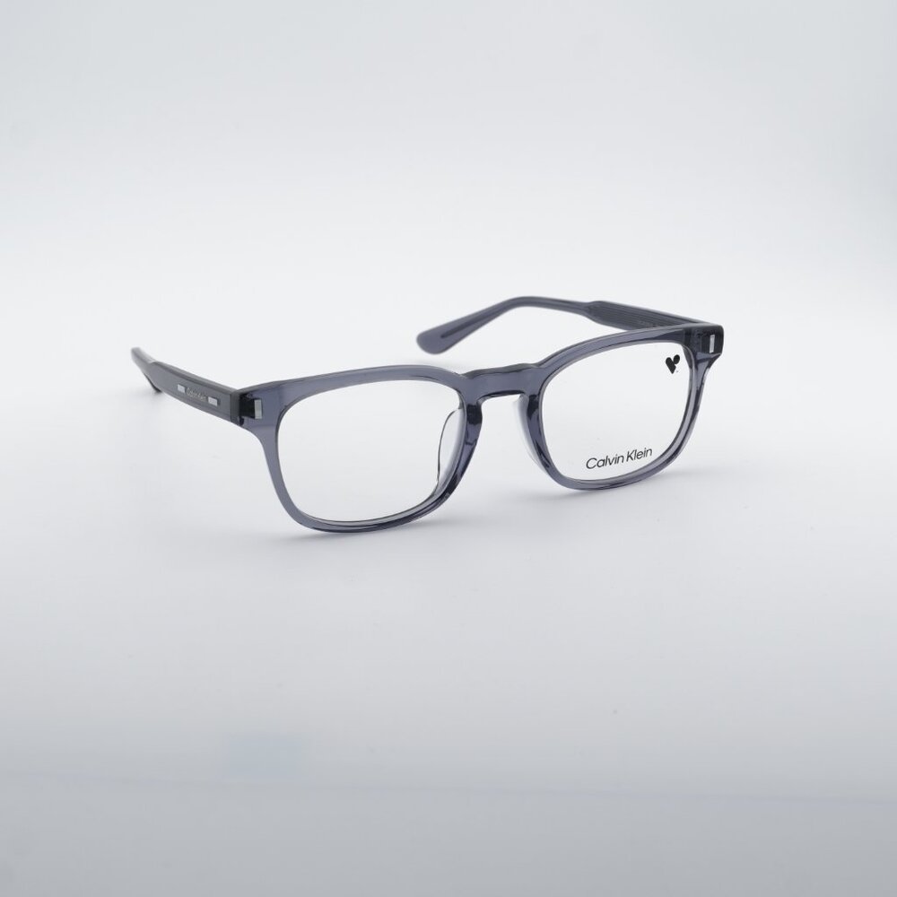 Calvin Klein CK24528LB 033 Eyeglasses Transparent Grey 52mm Square Frame